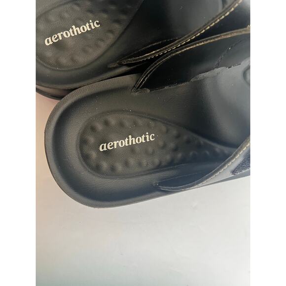 AEROTHOTIC Orthotic Comfort Dual Strap Arch Support Comfort Sandal Flip Flip 11 - Picture 7 of 13
